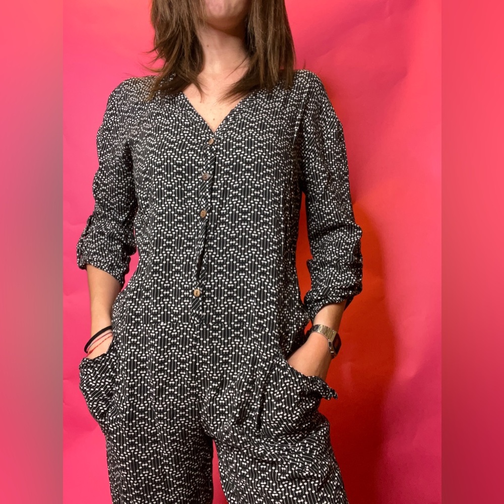Long sleeve jumpsuit
